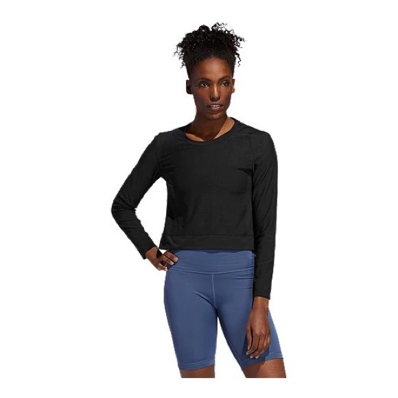 Adidas Mesh Long Sleeve Shirt - Picture 2 of 5